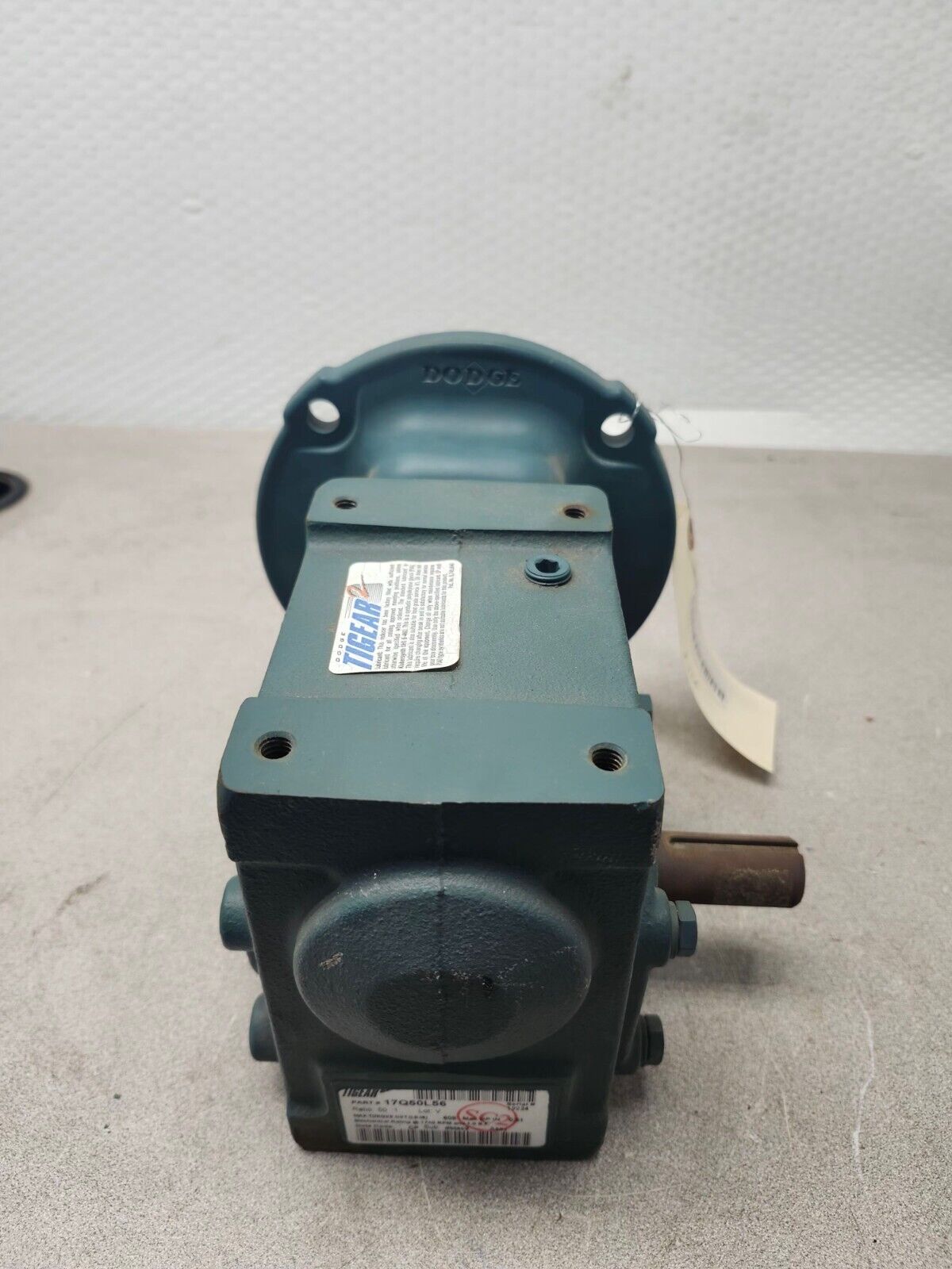 NEW SURPLUS DODGE TIGEAR2 GEAR REDUCER 50:1 RATIO 17Q50L56