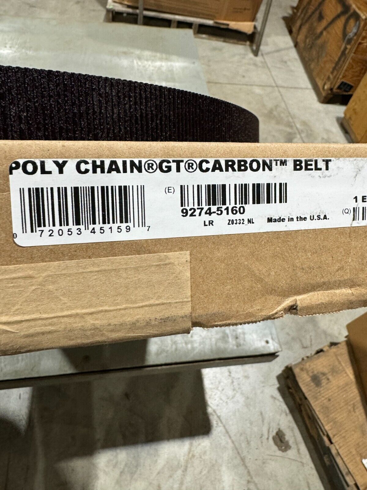 NEW IN BOX GATES POLY CHAIN GT CARBON BELT 14MGT-2240-37