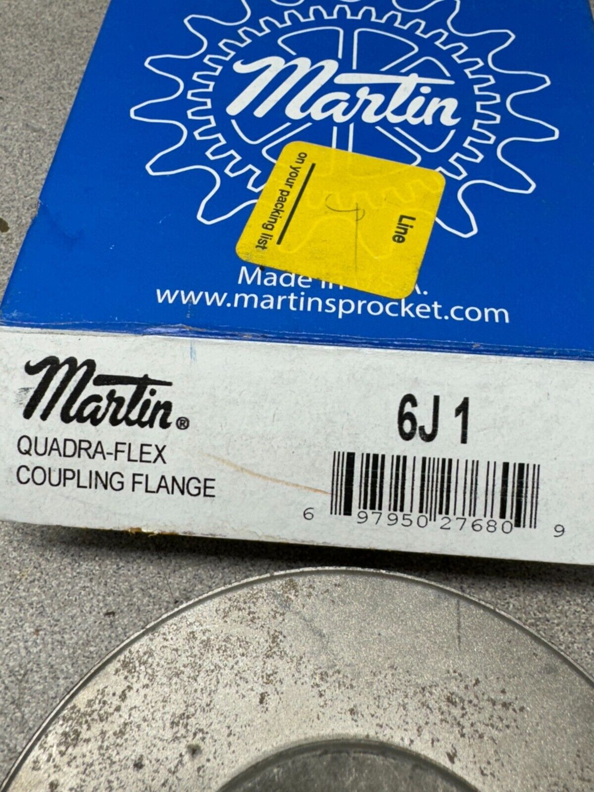 NEW IN BOX MARTIN QUADRA-FLEX COUPLING FLANGE 6J1