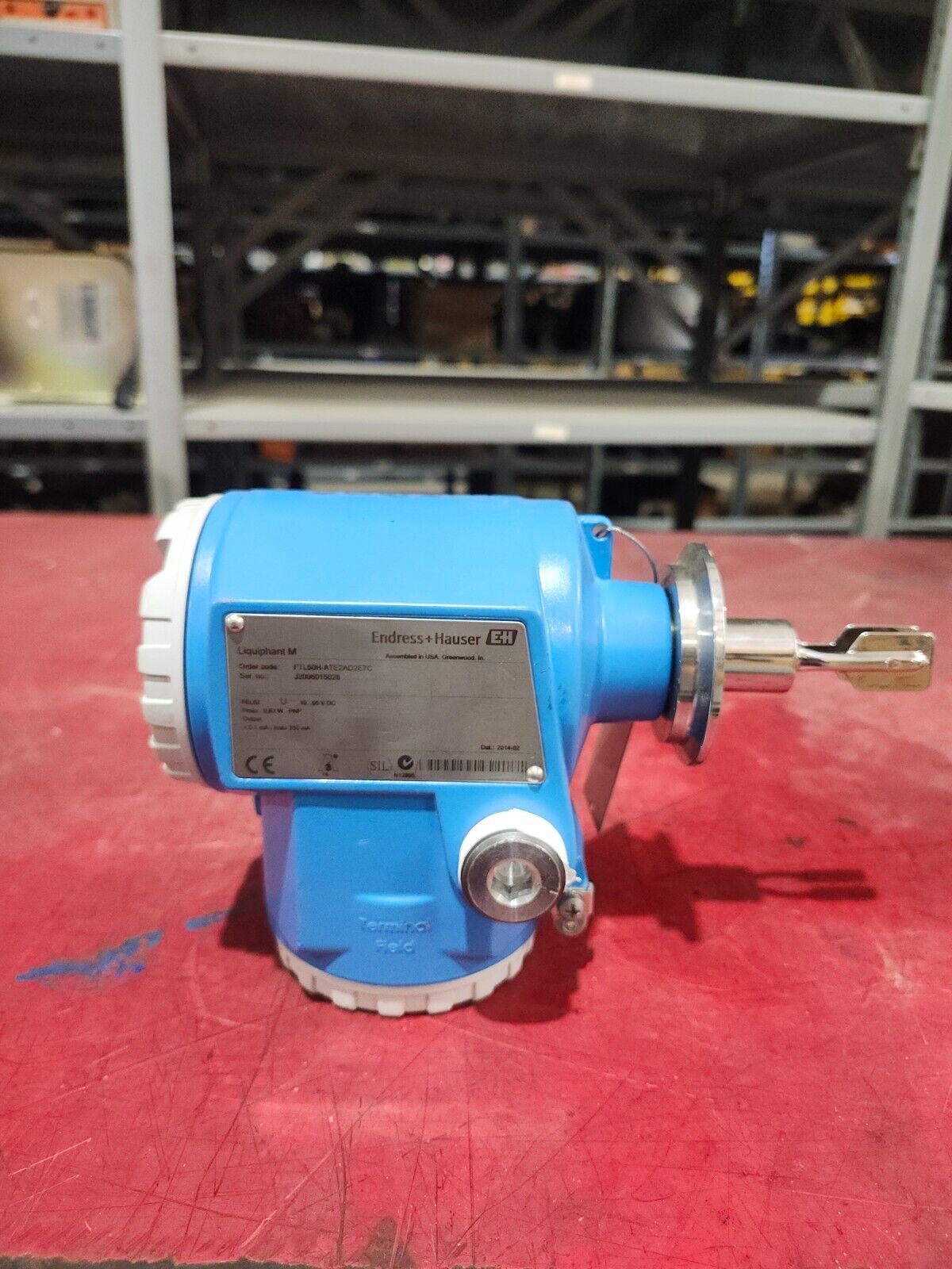 NEW NO BOX ENDRESS & HAUSER LIMIT SWITCH 253VAC 50/60HZ FTL50H-ATE2ADE7C