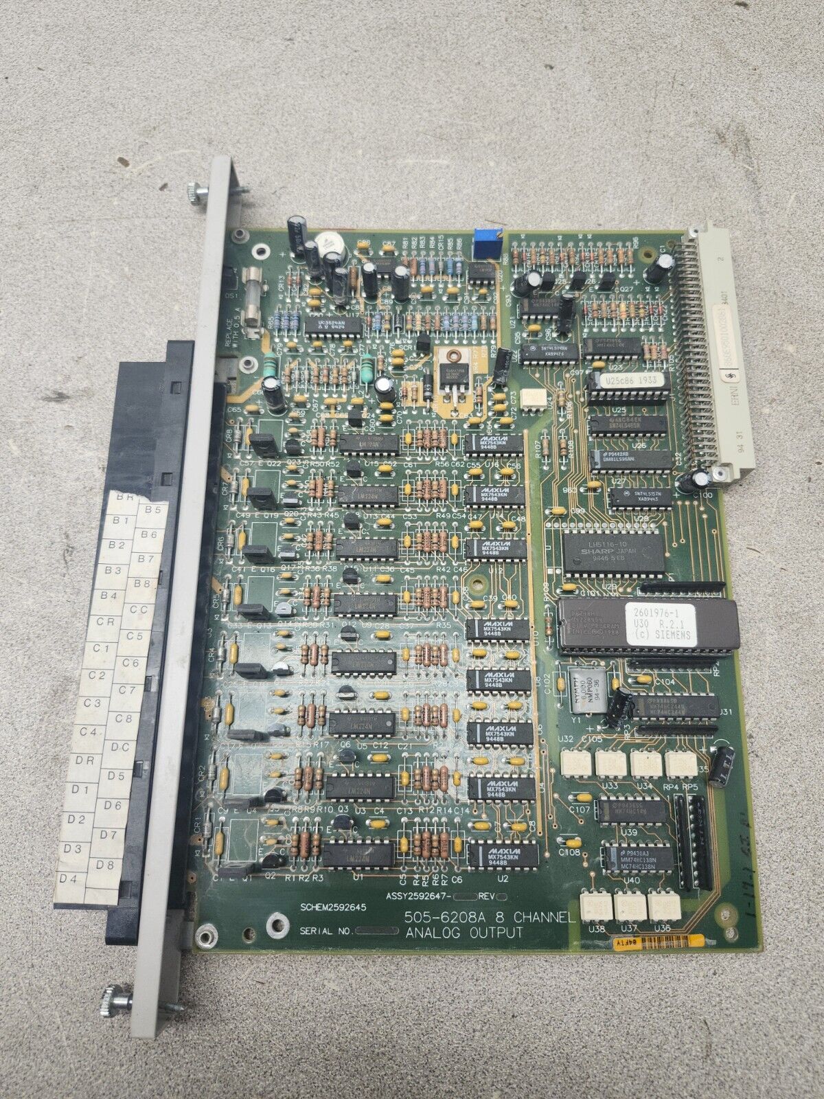 NEW IN BAG Siemens 8-channel Analog Input Module 505-6028A