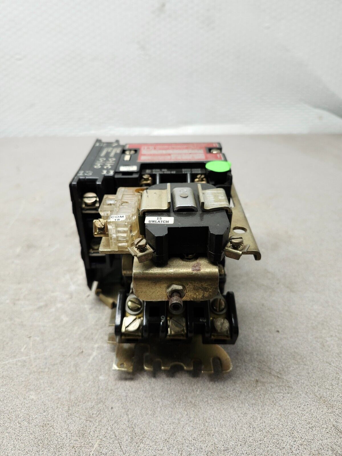 USED SQUARE D LIGHTING CONTACTOR CLASS 8903 SER A TYPE SM013 00342041E