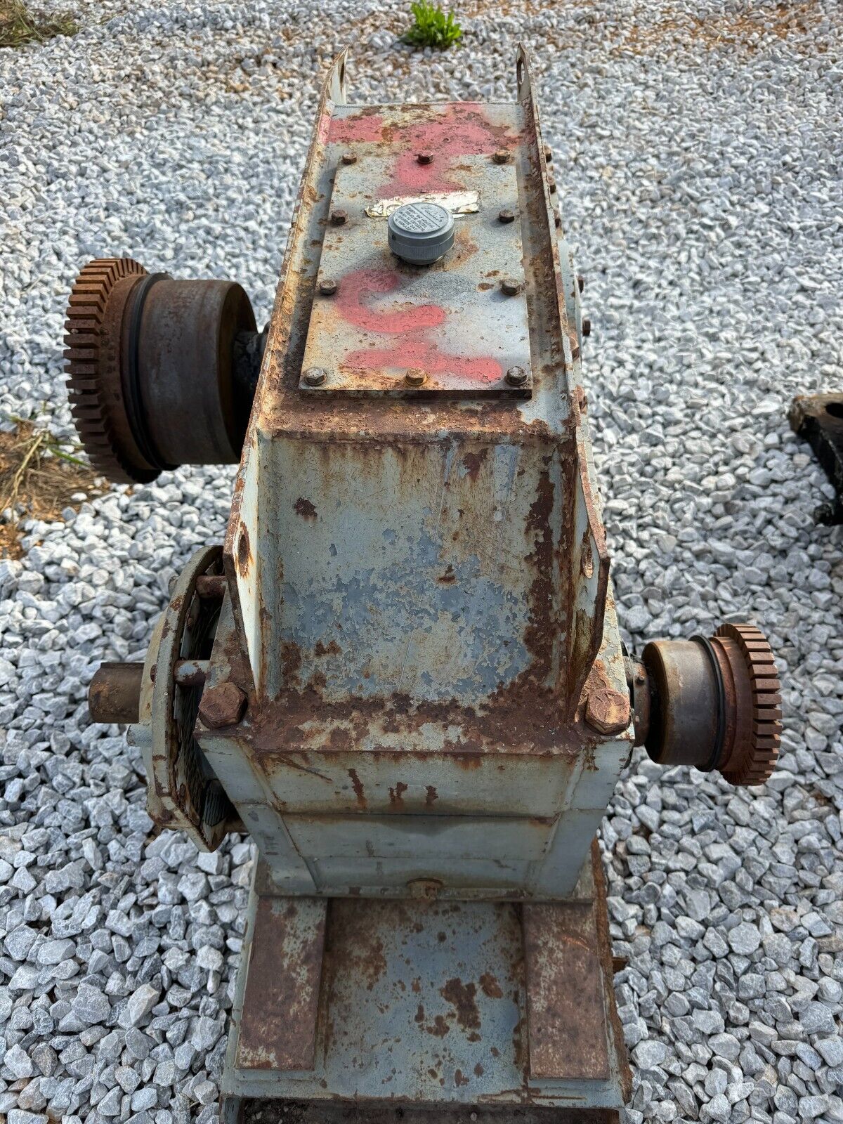 USED FALK ENCLOSED GEAR DRIVE SPEED REDUCER 18.83 RATIO 395A2-AB