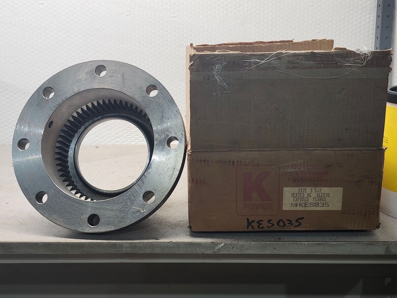 NEW K POWER 3-1/2" SERIES KE SLEEVE EXPOSED FLANGE KES035