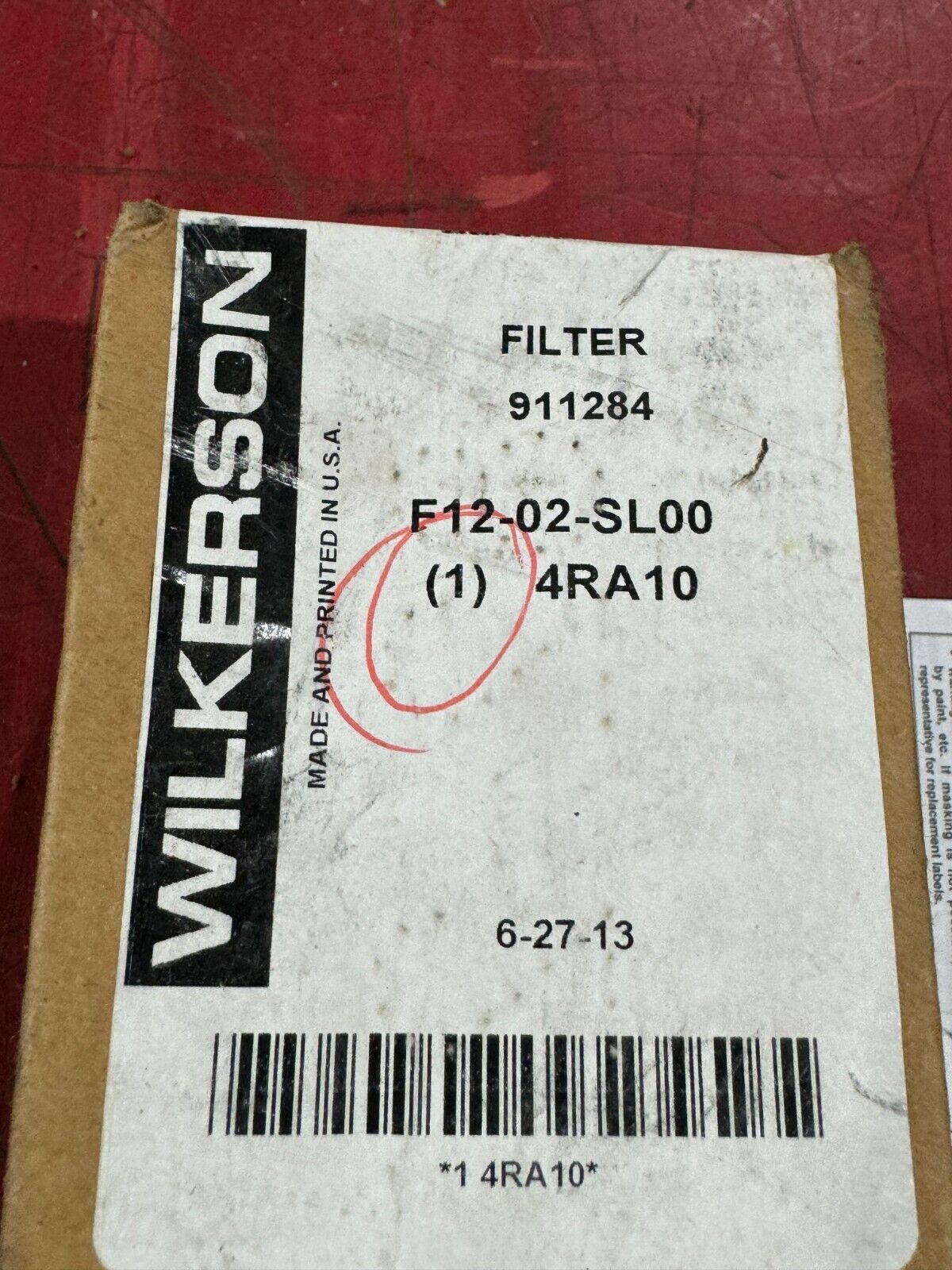 NEW IN BOX WILKERSON PNEUMATIC FILTER F12-02-SL00