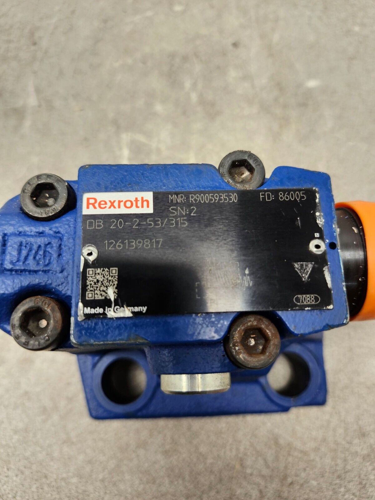 NEW NO BOX REXROTH pressure valve DB20-2-52 / 315