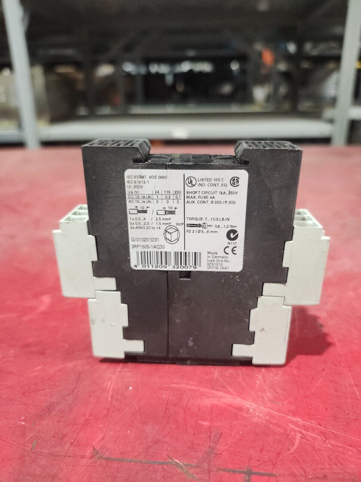 USED SIEMENS Timing Relay 3R505-1AQ30