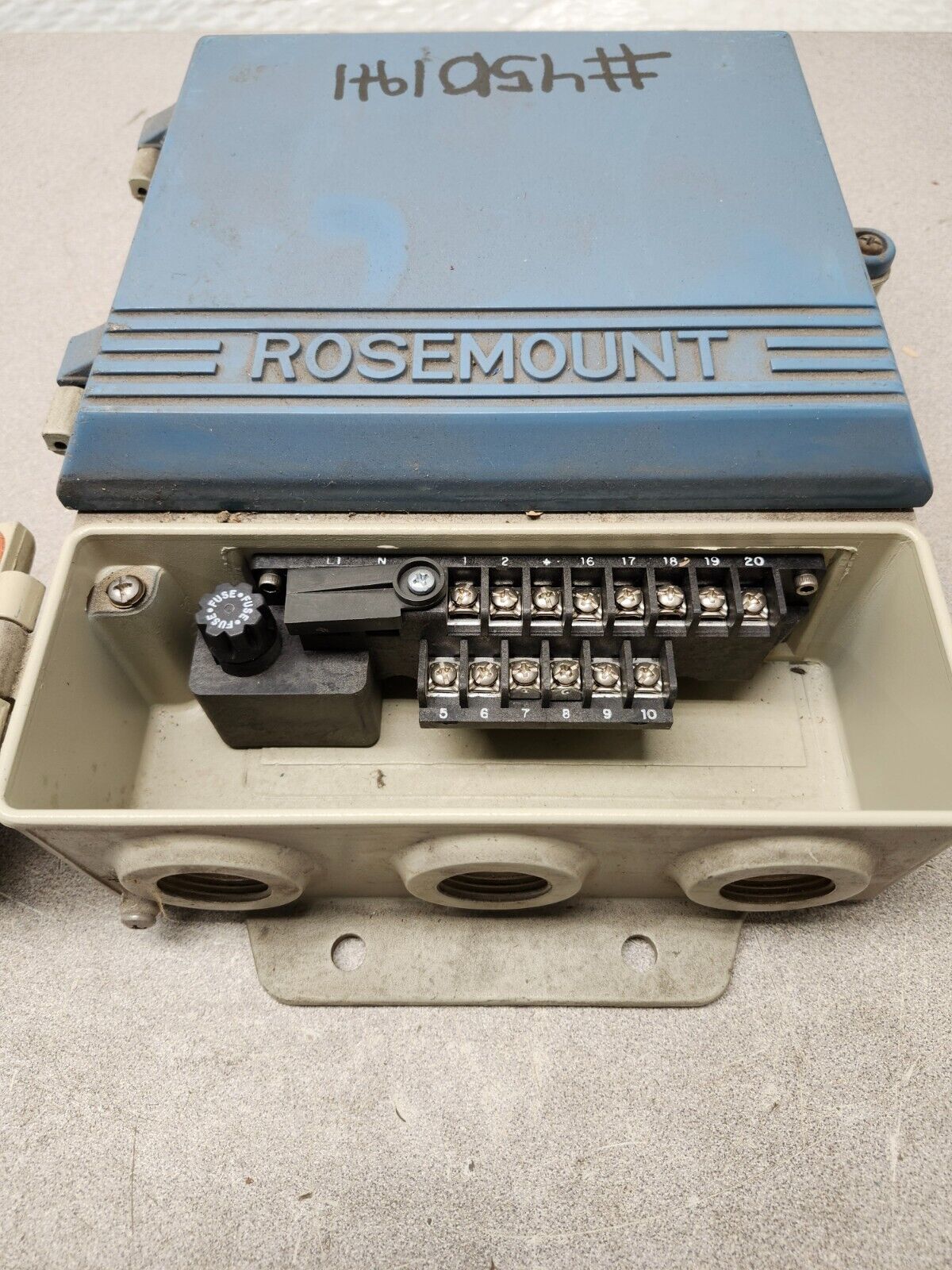 USED Rosemount Smart Family Magnetic Flow Transmitter 8712CR12