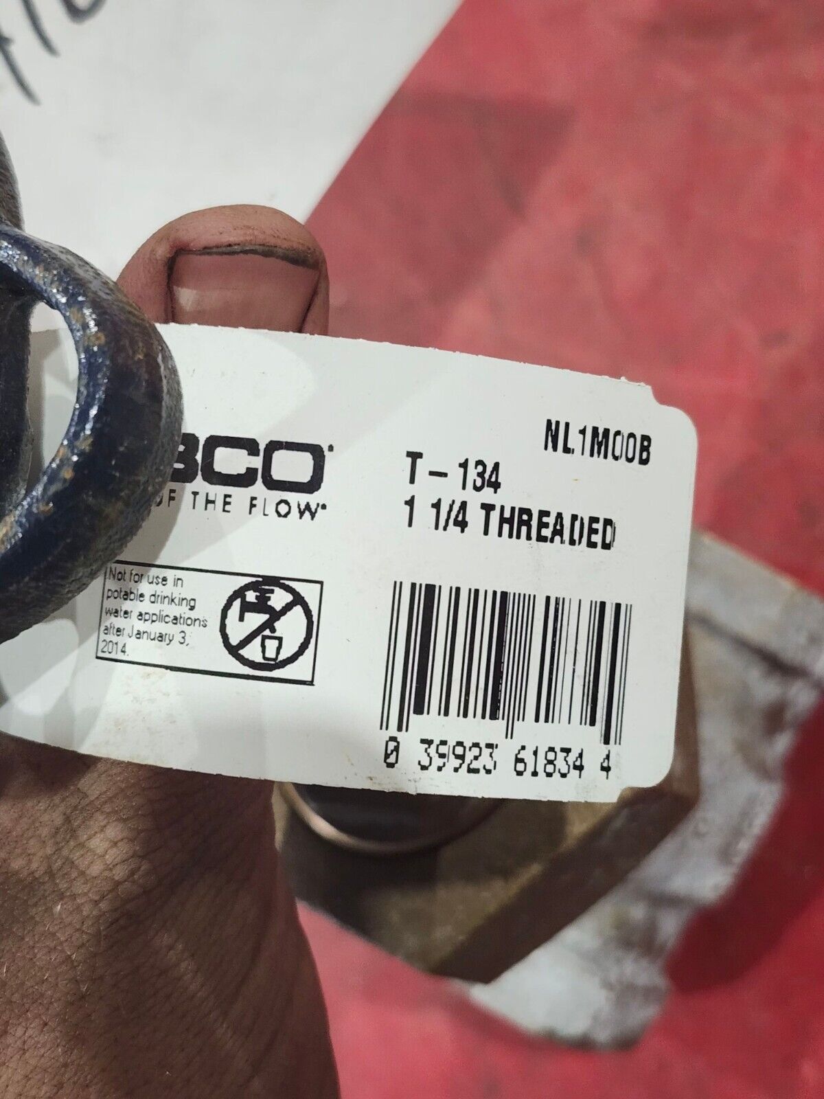 NEW NIBCO 1-1/4" T-134 THREADED NL1M00B GATE VALVE MSS SP-80