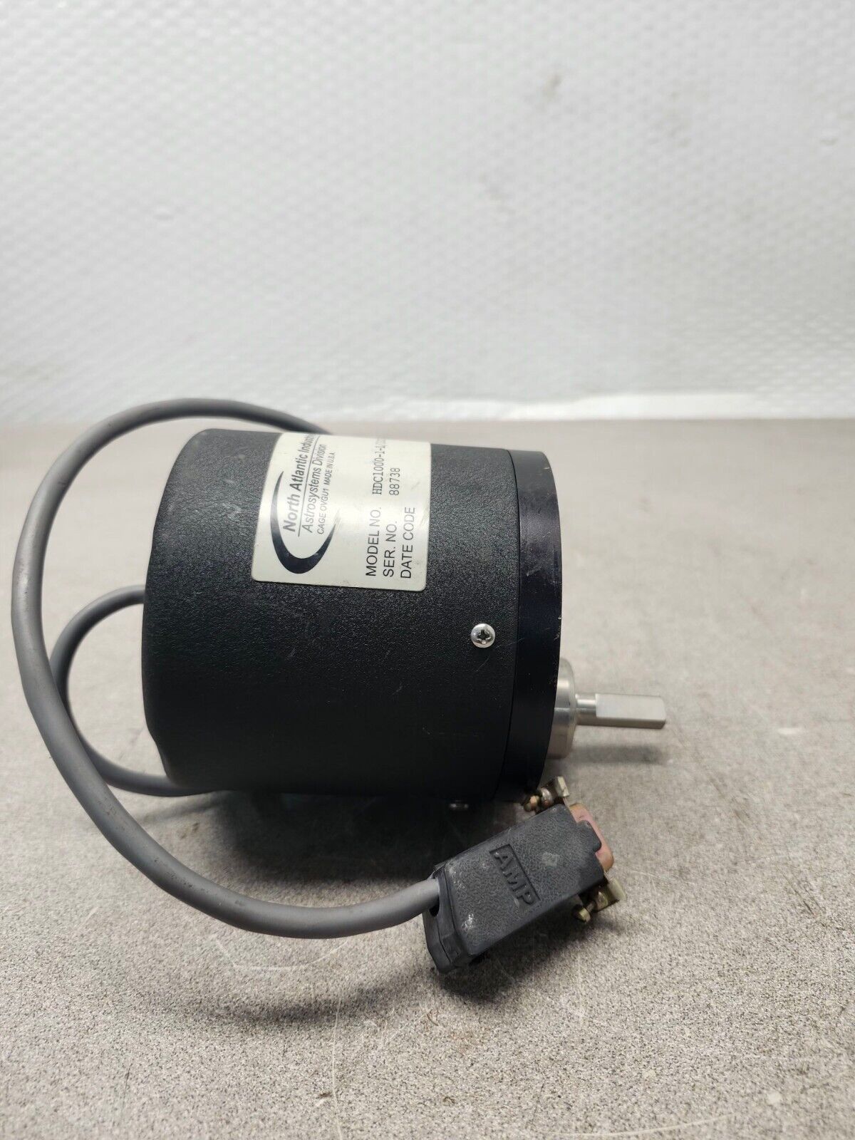 USED NORTH ATLANTIC INDUSTRIES ENCODER RESOLVER HDC1000-1-1/10JG