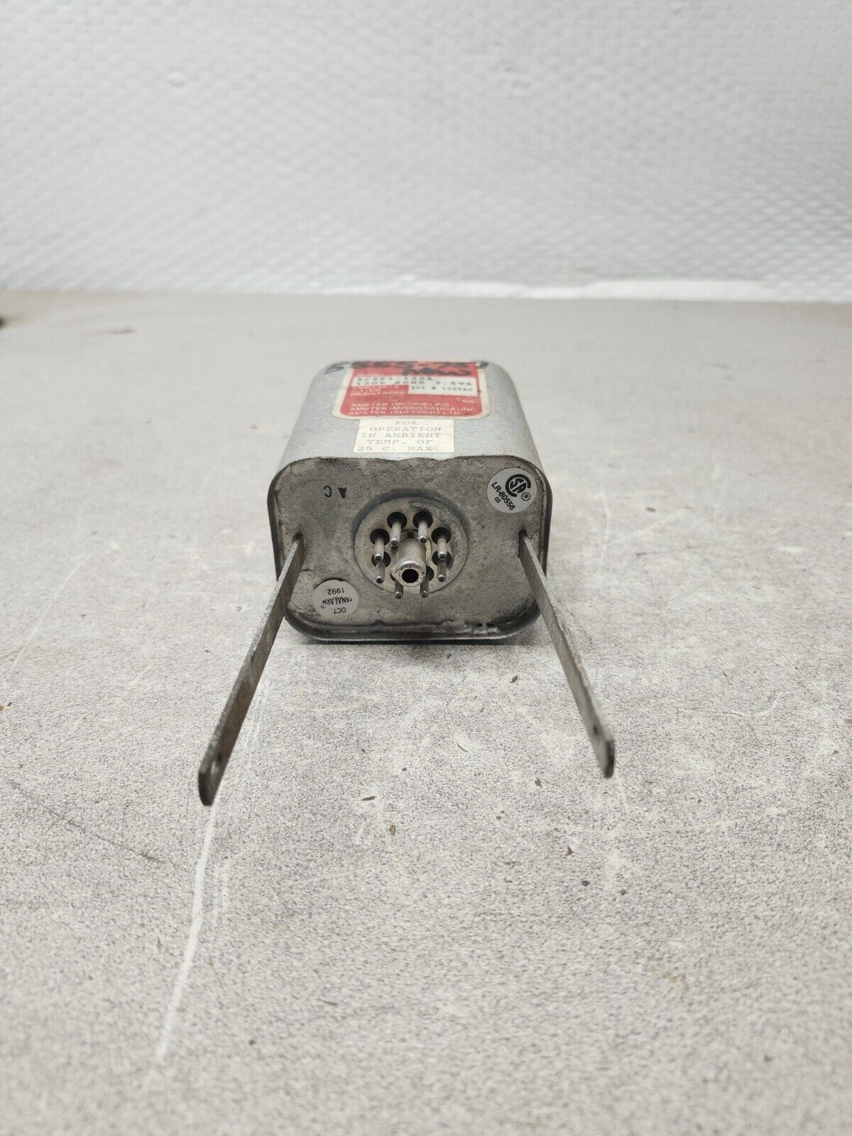 NEW NO BOX AMETEK PANALARM RELAY 120V 60HZ 3.5VA ACSF1-120A