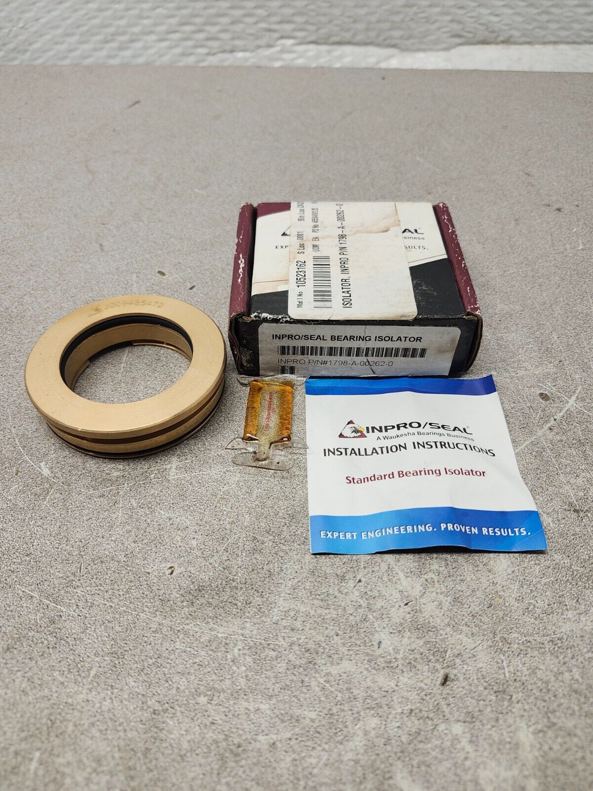 NEW IN BOX LOT OF 3 INPRO SEAL BEARING ISOLATOR 178-A-0262-0