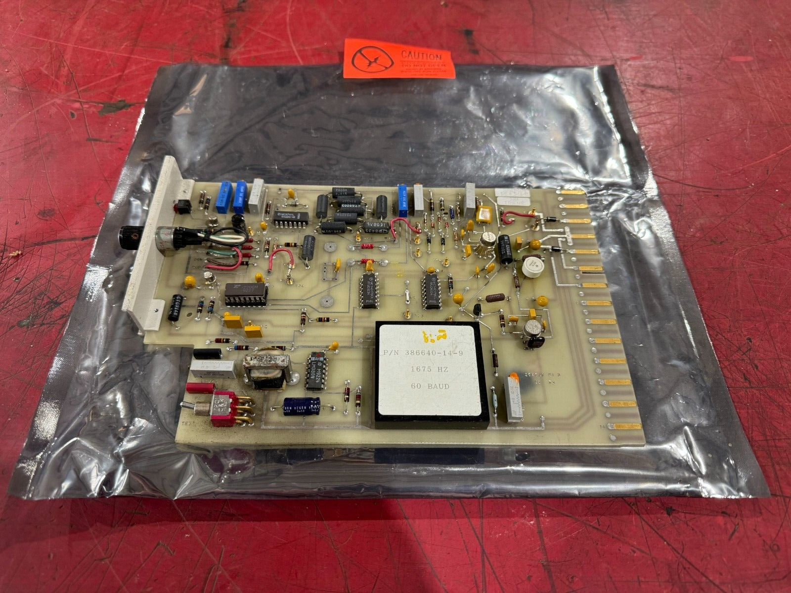 USED BRISTOL BABCOCK CONTROL BOARD TA 8771B