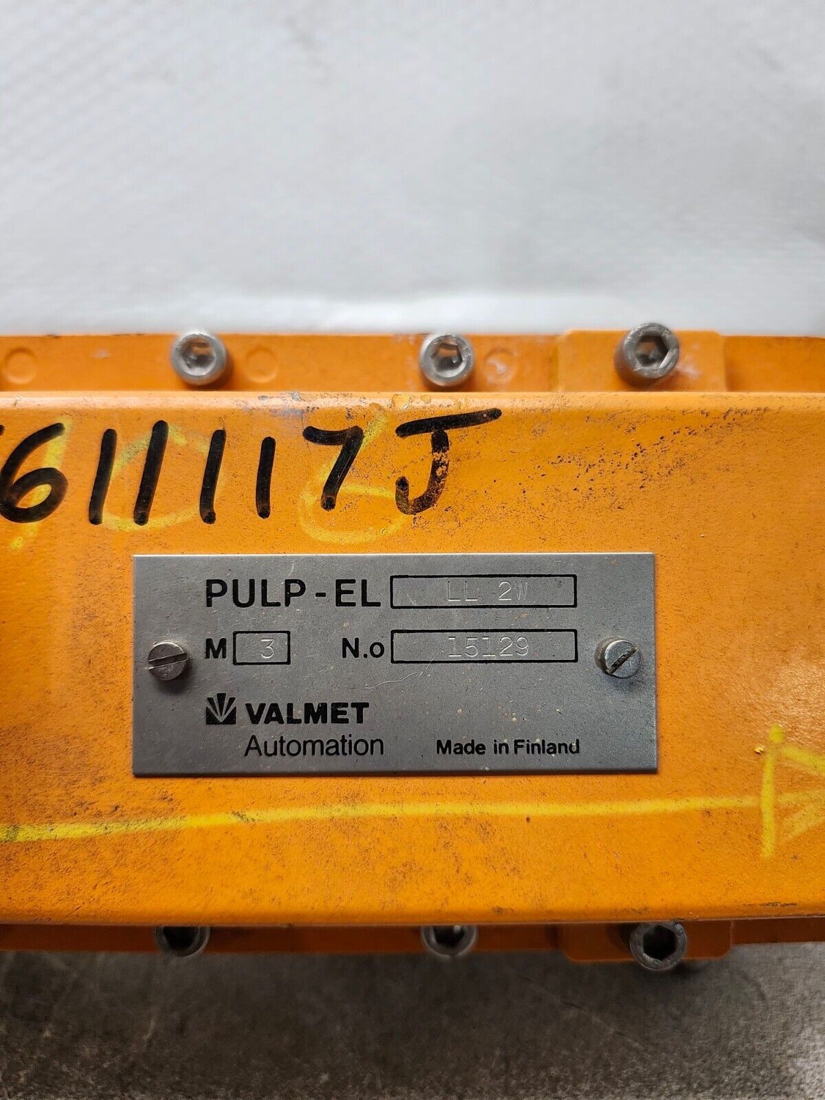 USED Valmet Automation STAINLESS BLADE CONSISTENCY TRANSMITTER PULP EL LL 2W