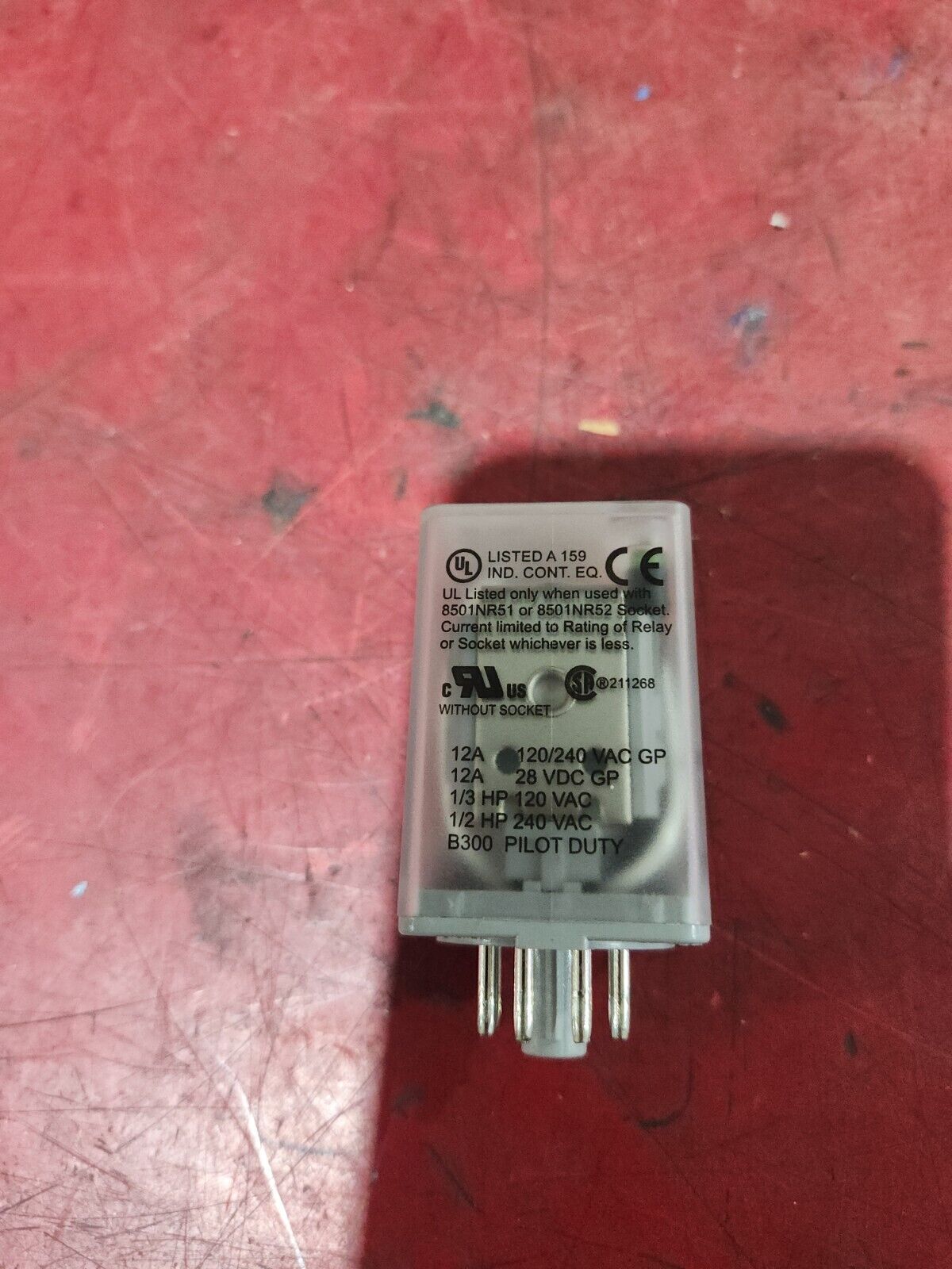 NEW IN BOX SQUARE D PLUG IN GP-RELAY 8501KPD12P14V53
