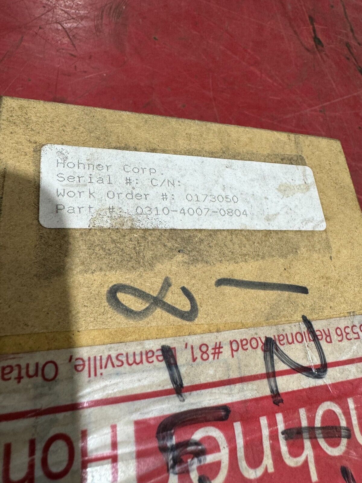 NEW IN BOX HOHNER AUTOMATION ENCODER 0310-4007-0804