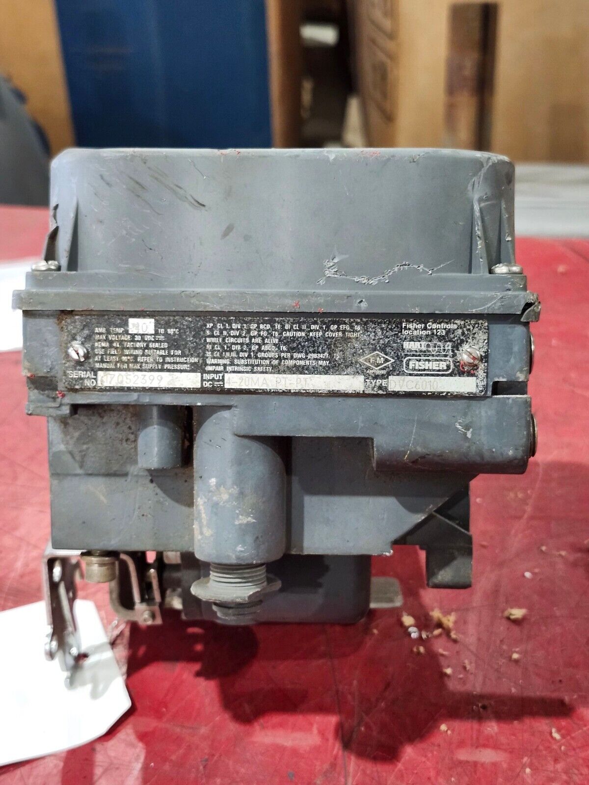 USED FISHER FIELDVUE VALVE POSITIONER DVC6010