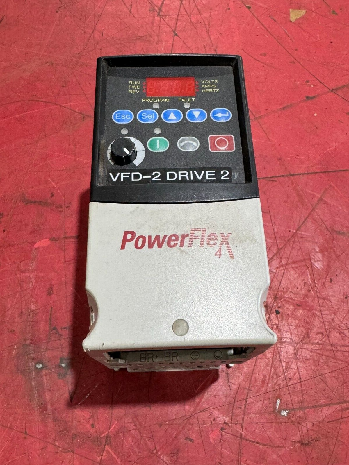 USED ALLEN-BRADLEY 1HP POWERFLEX 4 DRIVE 22A-D2P3N104 SERIES A