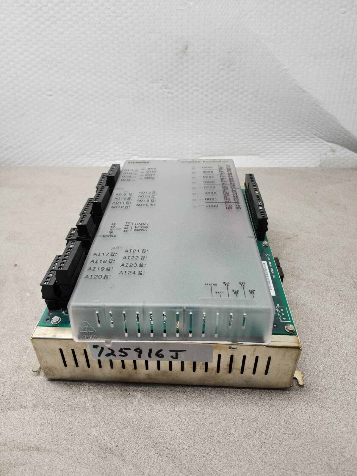 USED Siemens Modular Equipment Controller 549 002