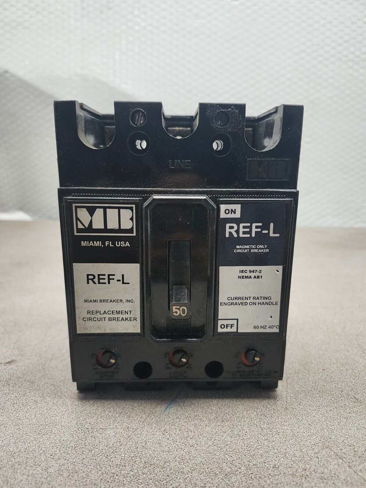 NEW IN BOX MB BREAKER REF3-L050