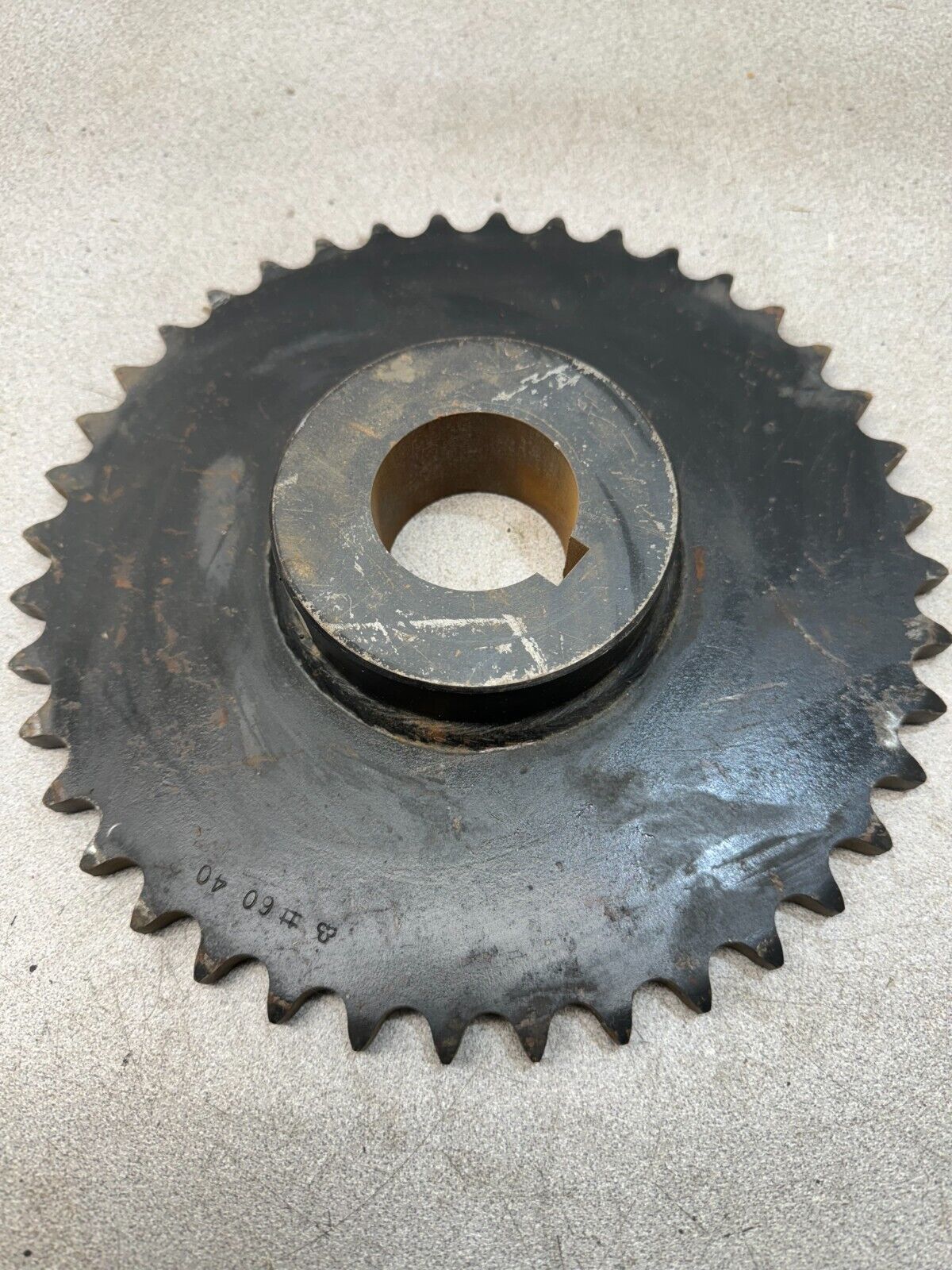 NEW U.S. TSUBAKI CHAIN SPROCKET 60B40 SB 2" BORE