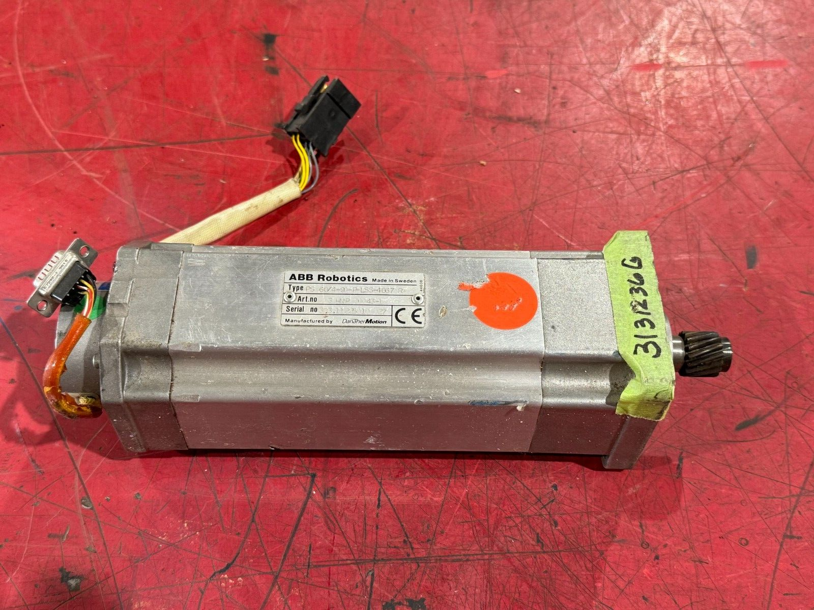 USED ABB ROBOTICS 3 HNP 00043-1 SERVO MOTOR PS 60/4-90-P-LSS-4667 R