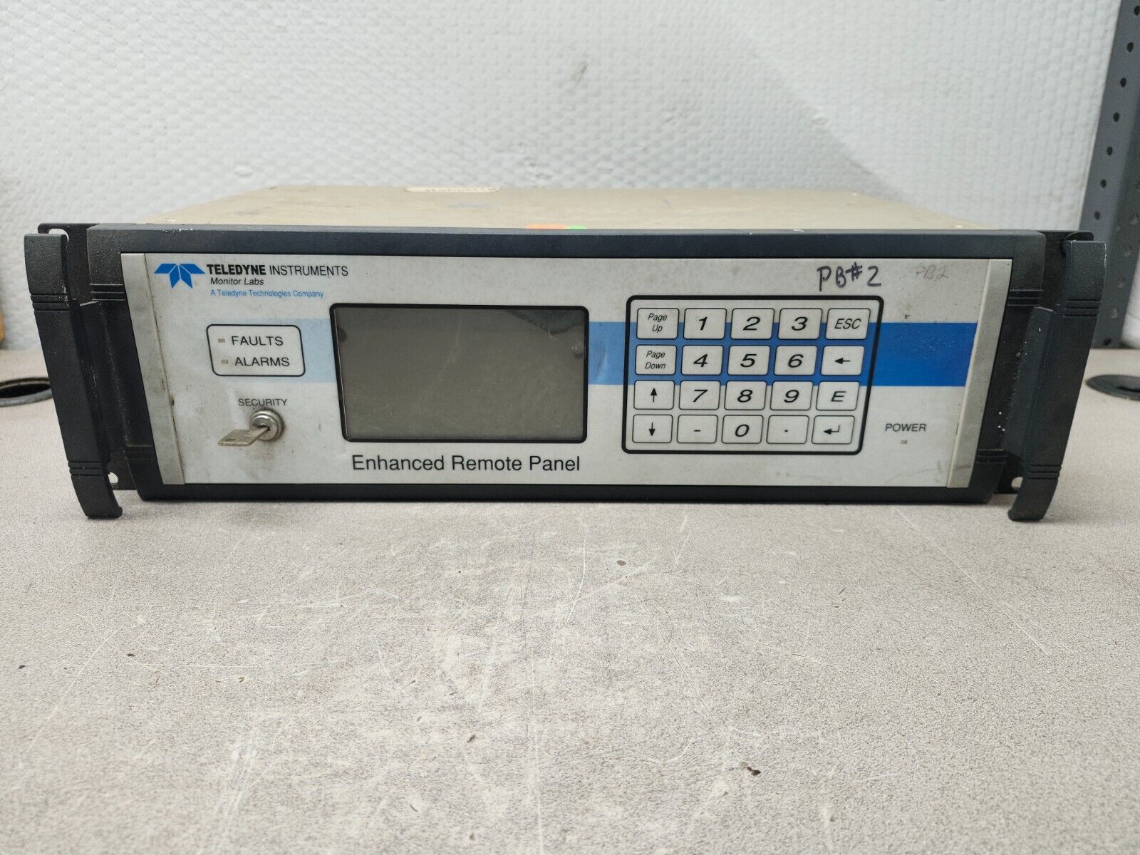 USED Teledyne Instrument Enhanced Remote Panel Model 560