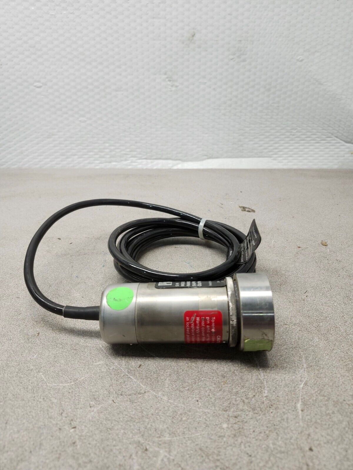 USED PMC ELECTRONIC PRESSURE TRANSMITTER PT-EL 25504 V-HA 0-40#