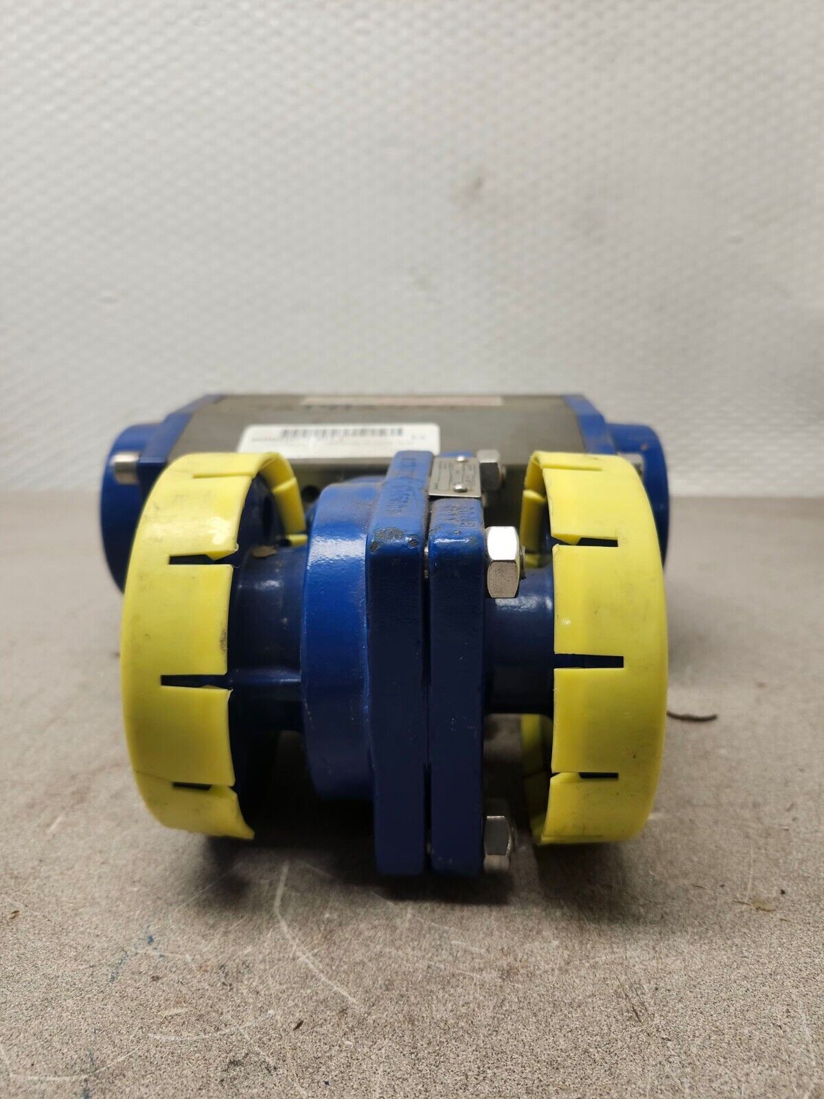 NEW SWISSFLUID ACTUATOR BALL VALVE 1'' CHEMICAL,FLANGE,WCB 085 F5/7 H14