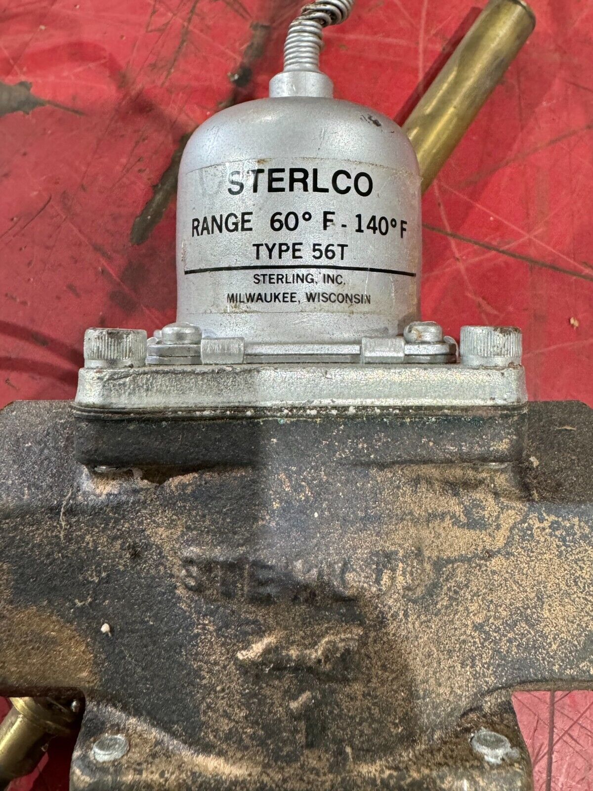 USED STERLCO 1" WATER REGULATING VALVE 56T