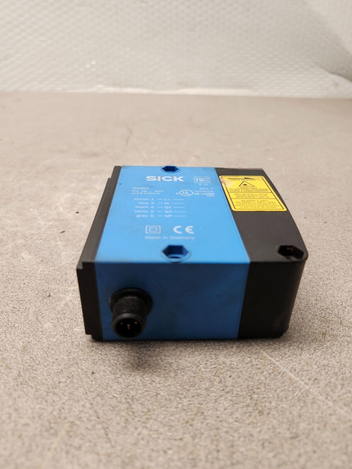 USED SICK DISTANCE SENSOR DS60-P41211