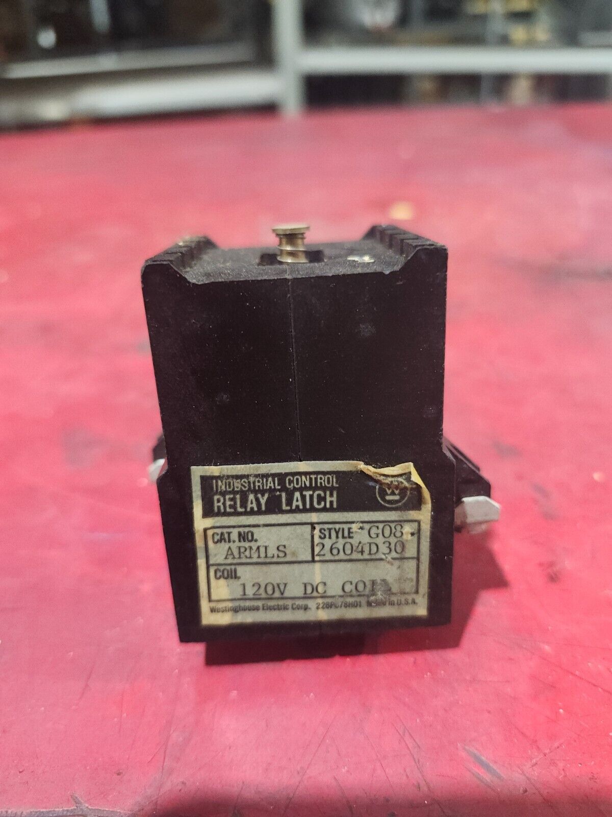 USED Westinghouse ARMLS MAGNETIC LATCH Relay  ARMLS STYLE G082604D30