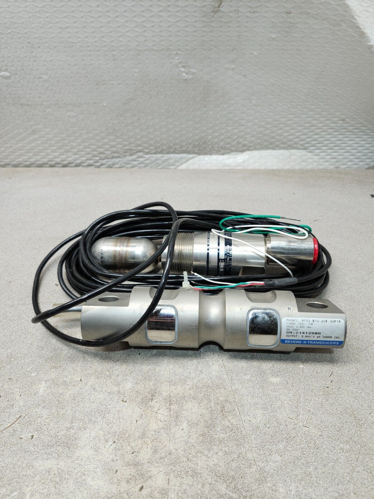 NEW TOTALCOMP REVERE TRANSDUCER 9103-B10-10K-30P1R W/SOR 1510B-G5A-C-W9-ES-CRCS