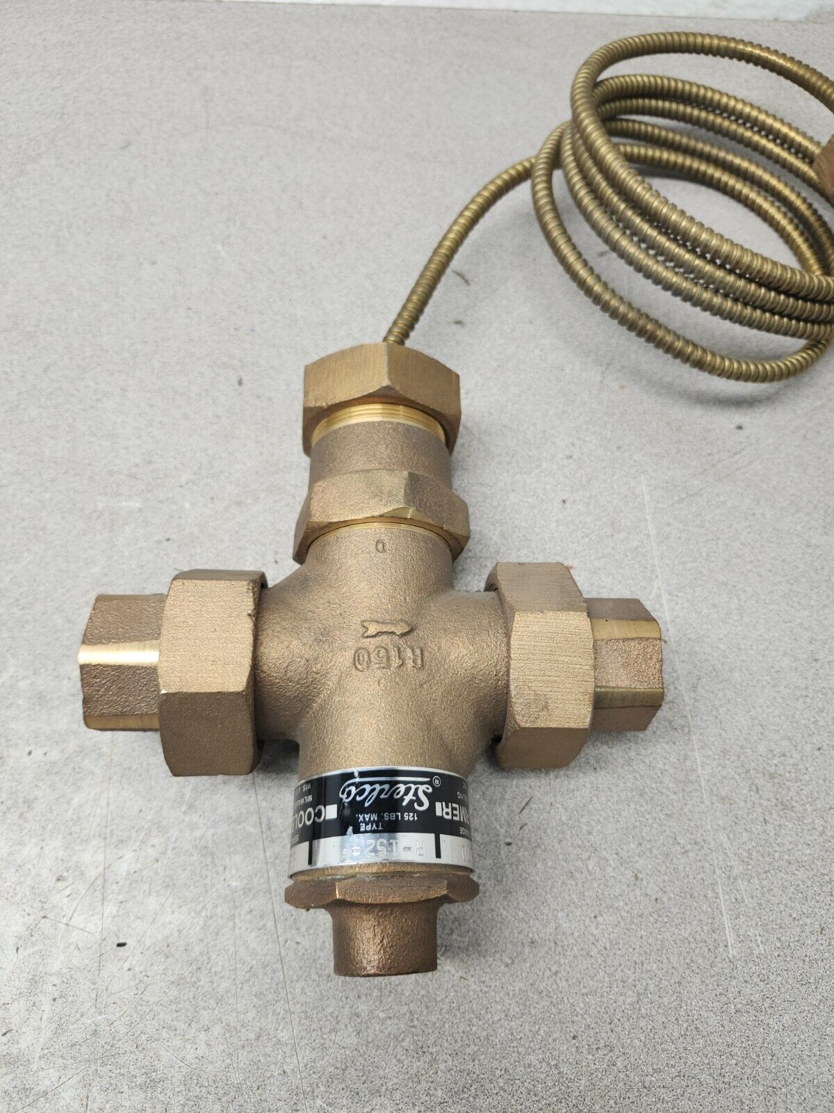 NEW NO BOX STERLCO TEMPERATURE CONTROL VALVE R-152-F