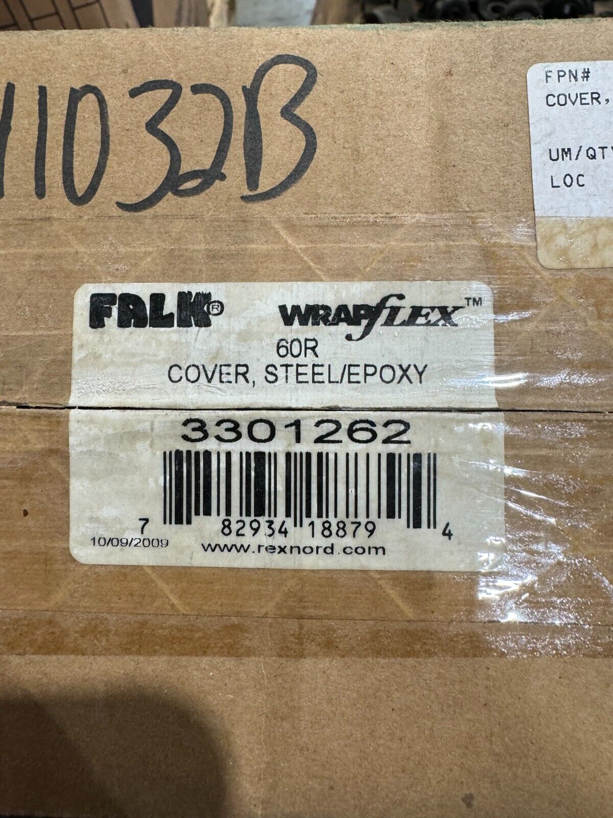 NEW IN BOX FALK WRAPFLEX 60R COVER STEEL/EPOXY 3301262