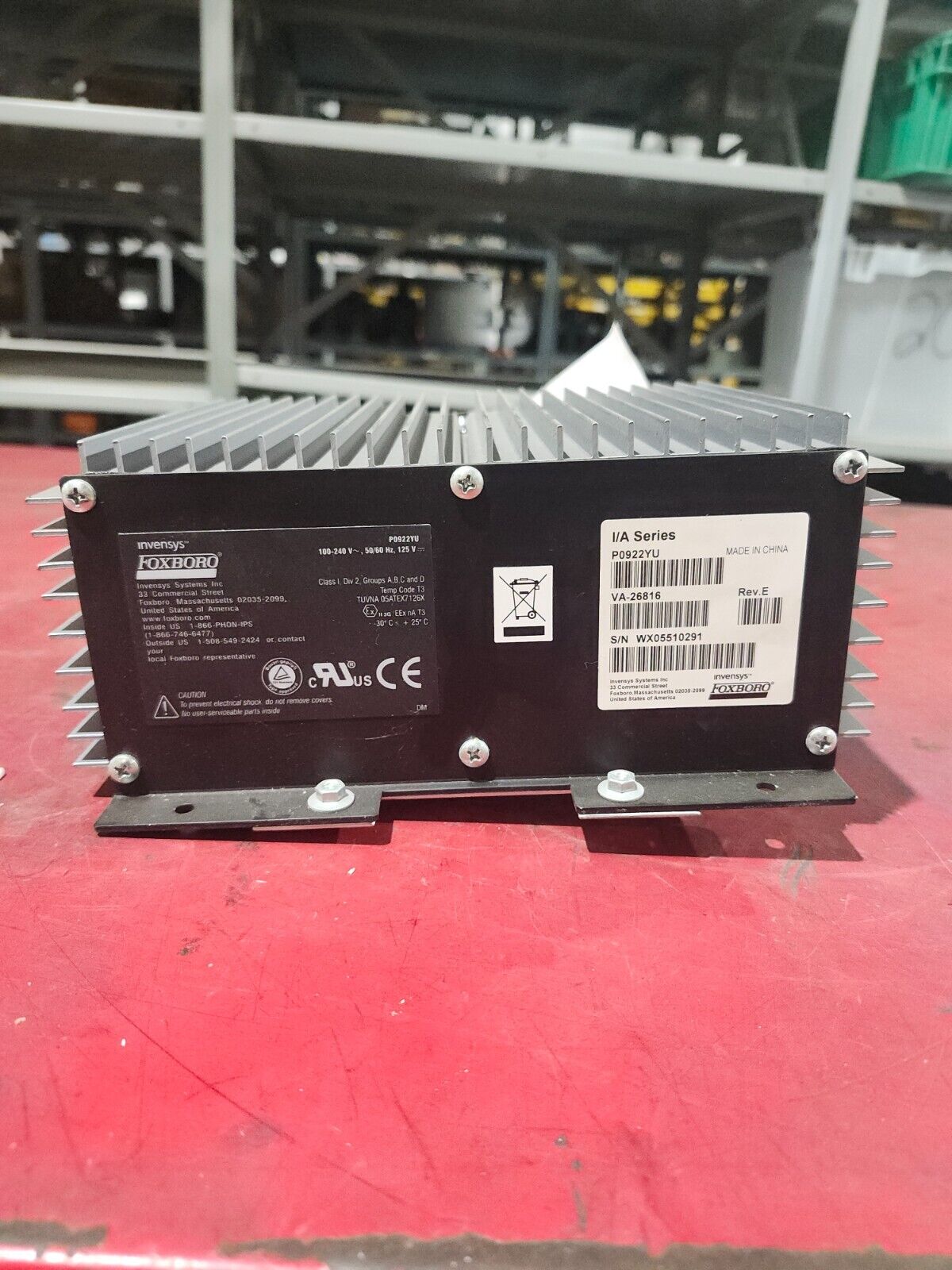 NEW NO BOX FOXBORO I/A SERIES POWER SUPPLY P0922YU VA-26816