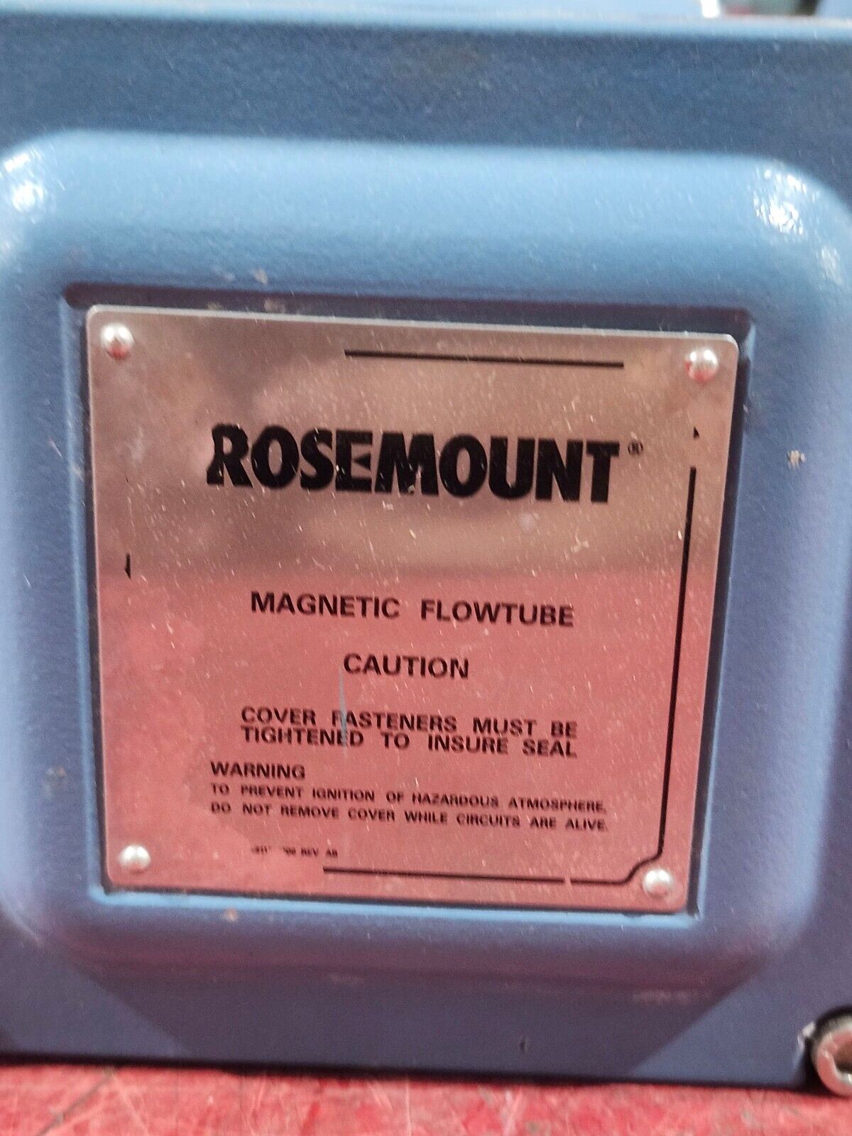 USED ROSEMOUNT MAGNETIC FLOWTUBE 341-FE-183 0979906009779005