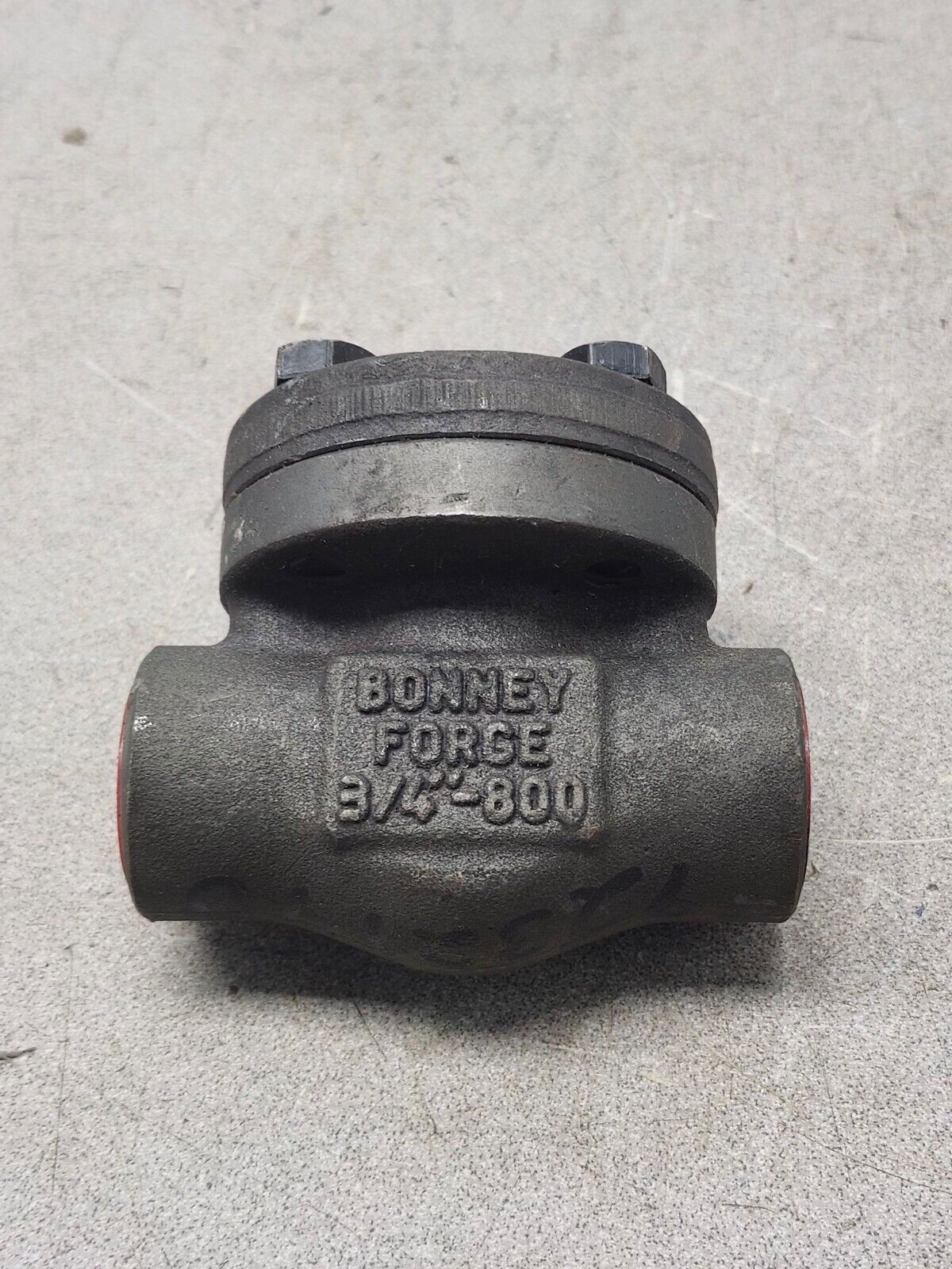 NEW NO BOX BONNEY FORGE VALVE 3/4"-800 A105N AAAE 117767-0026