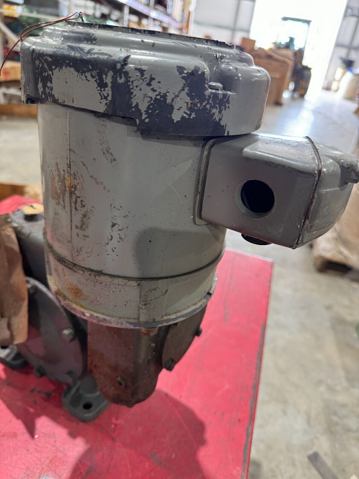 USED WINSMITH GEARMOTOR 588:1 RATIO 5MCTD WITH U.S. MOTORS 1/2HP MOTOR