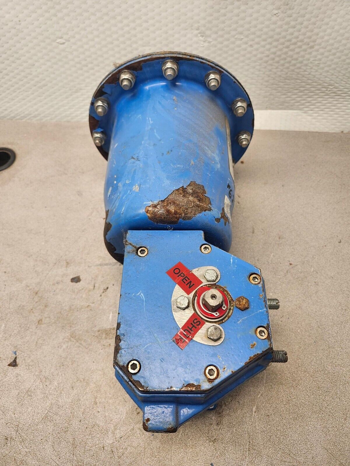 USED SPRING DIAPHRAM ACTUATOR QP2C/M QUADRA-POWR II