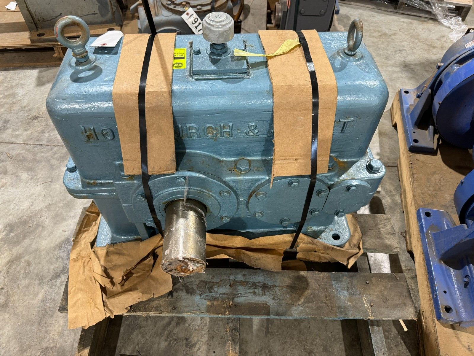 REBUILT HORSBURGH & SCOTT HELICAL SPEED REDUCER 11.24 RATIO GEAR DRIVE LD2000