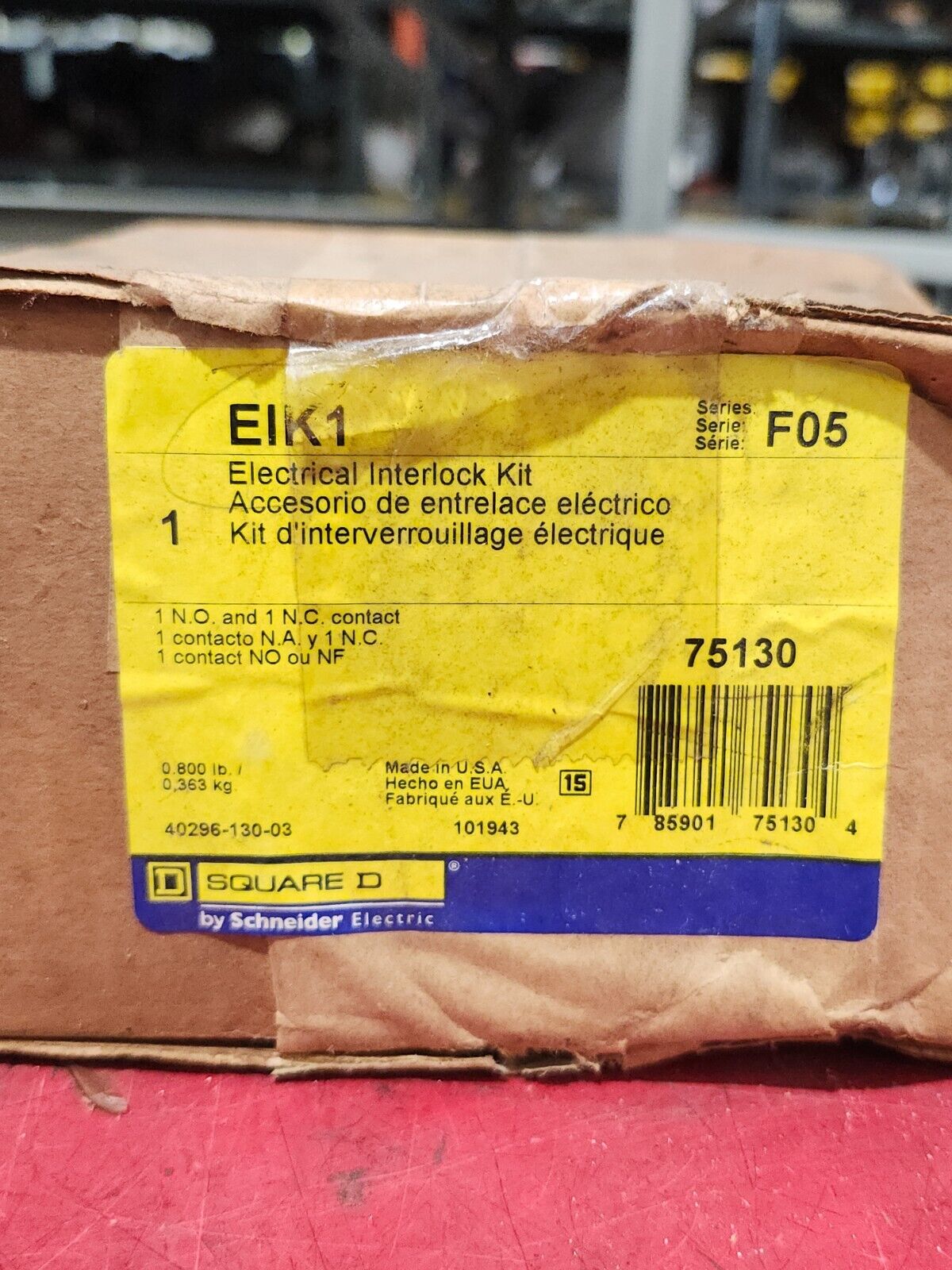 NEW IN BOX Square D Electrical Interlock SER F05 ELK1