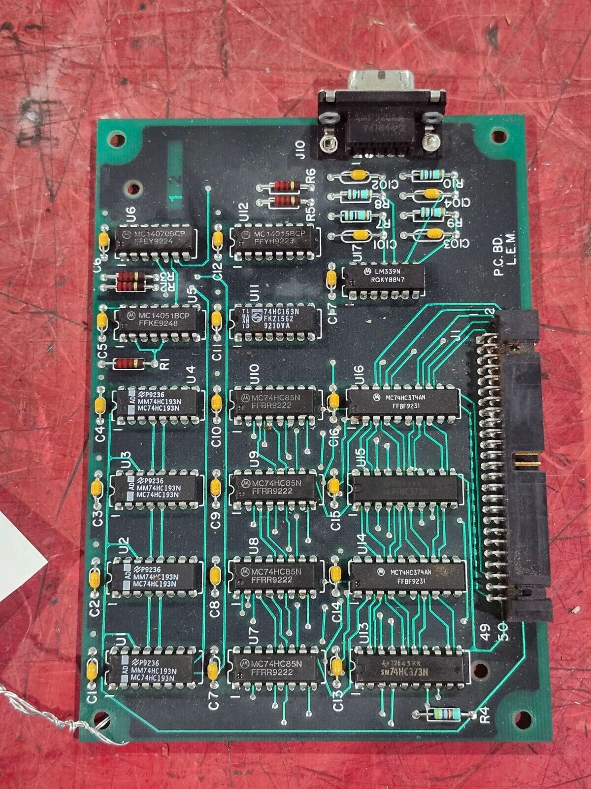 USED 053 REV B CIRCUIT BOARD 250-92