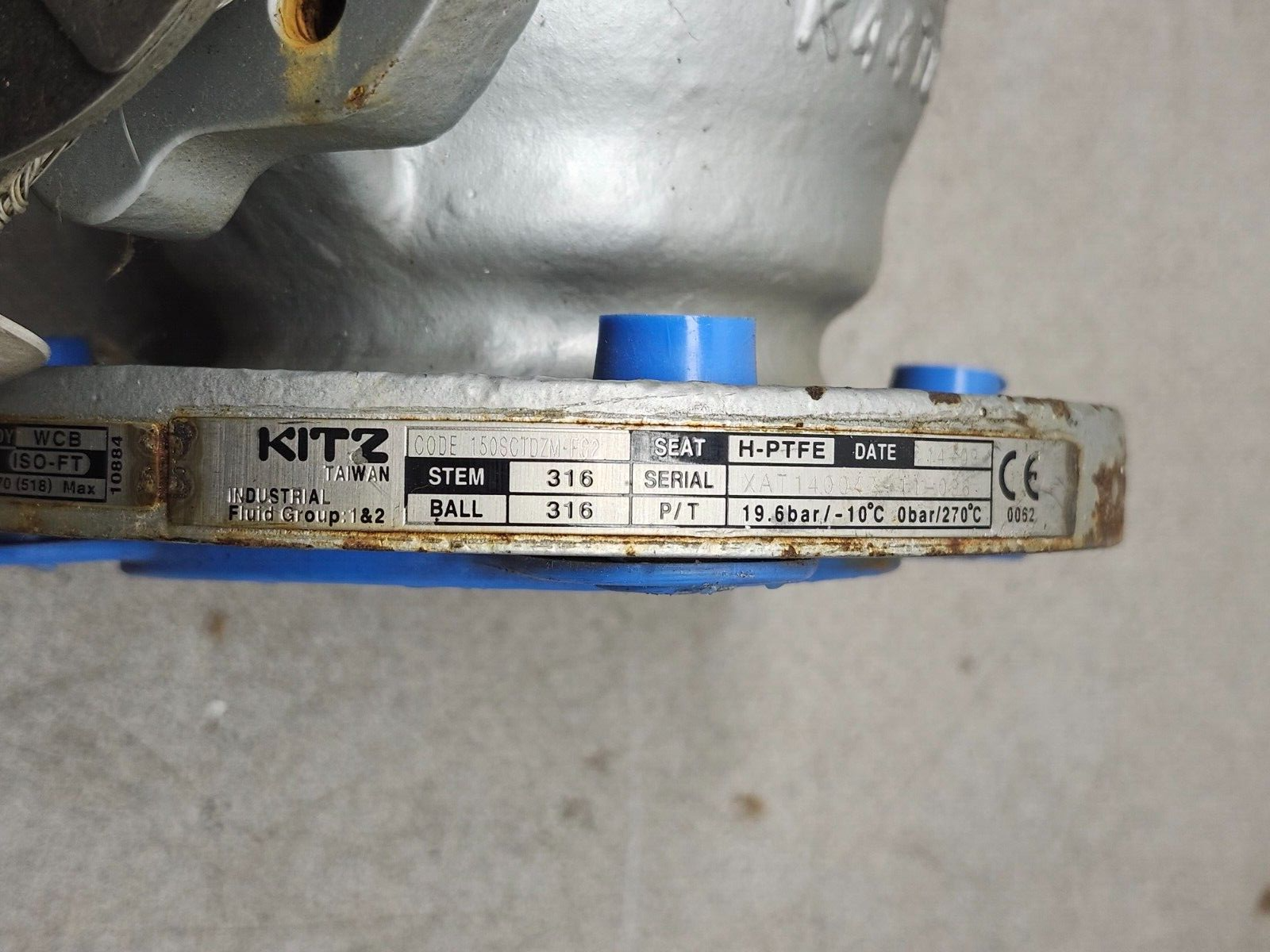 NEW KITZ 2" FLANGED BALL VALVE 2-150 STEEL WCB 150SCTDZM-FS2