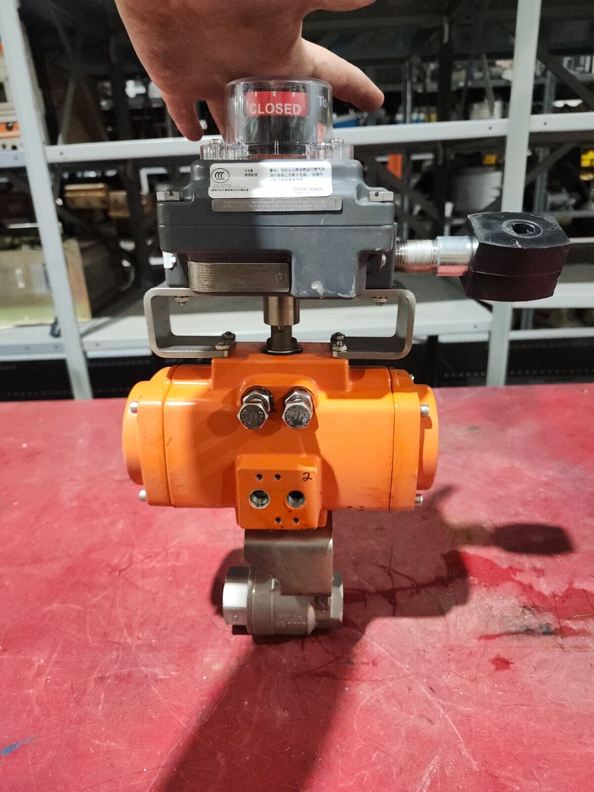 NEW BETTIS Actuator RPE0065U W/ TOPWORX TXP-(2)GNPM,1'' BALL VALVE ,238714-006-D