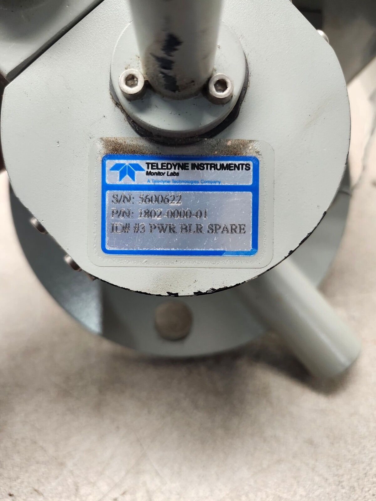 USED TELEDYNE INSTRUMENTS #3 PWR BLR SPARE 5600622 1802 0000-01