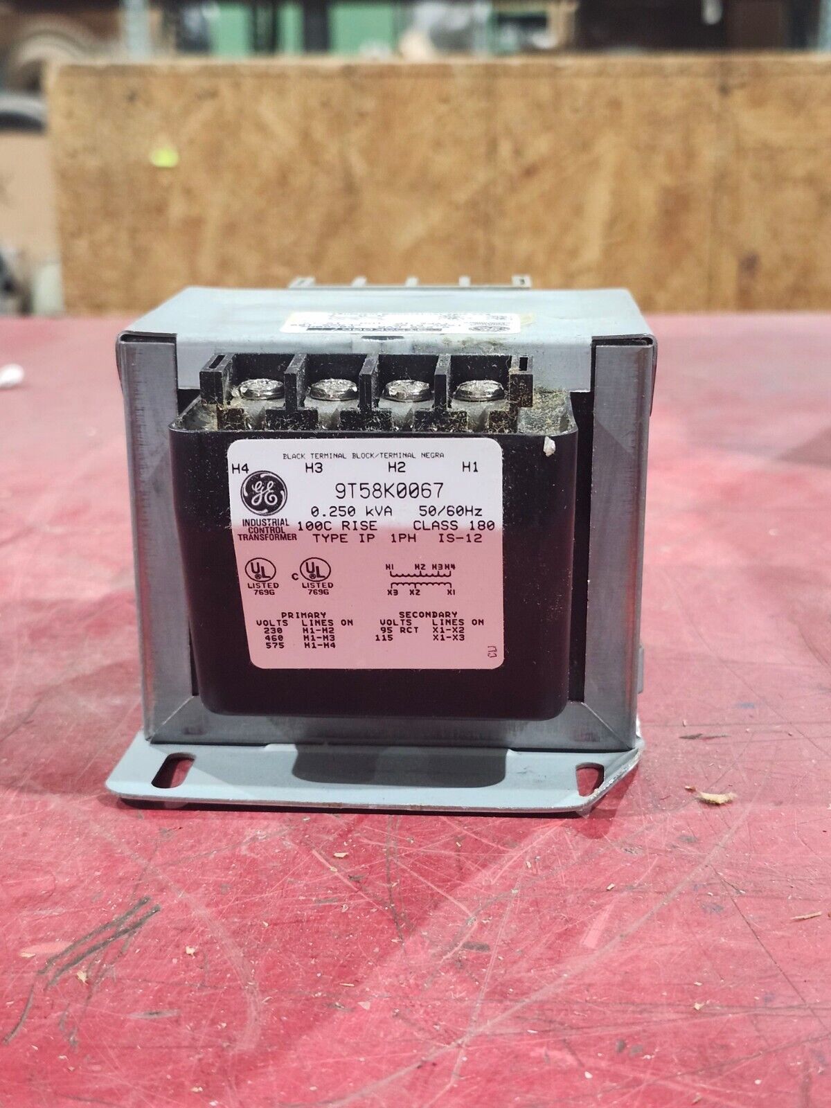 NEW IN BOX GE CONTROL TRANSFORMER 9T58K0067