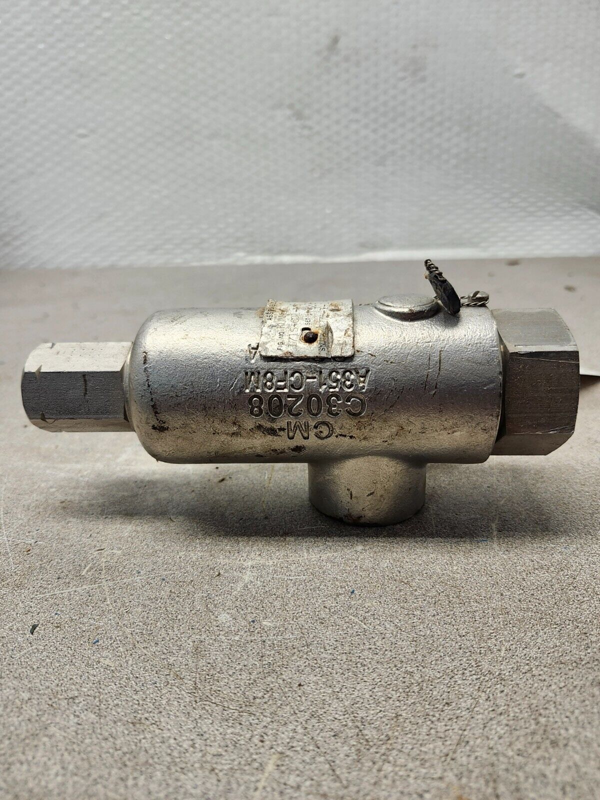 USED Kunkle Pressure Relief Valve, 1/2",225psi 171S-C01-MG