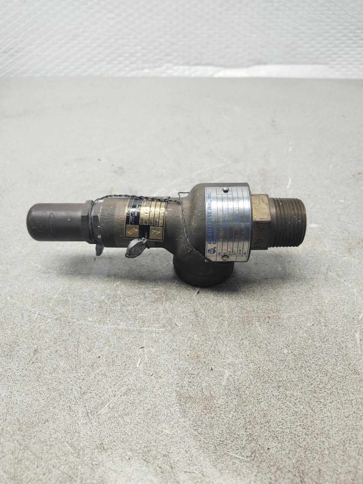 USED ALLIED Consolidated Dresser Pressure Relief Valve 1'' 40PSI 2478FXDA1