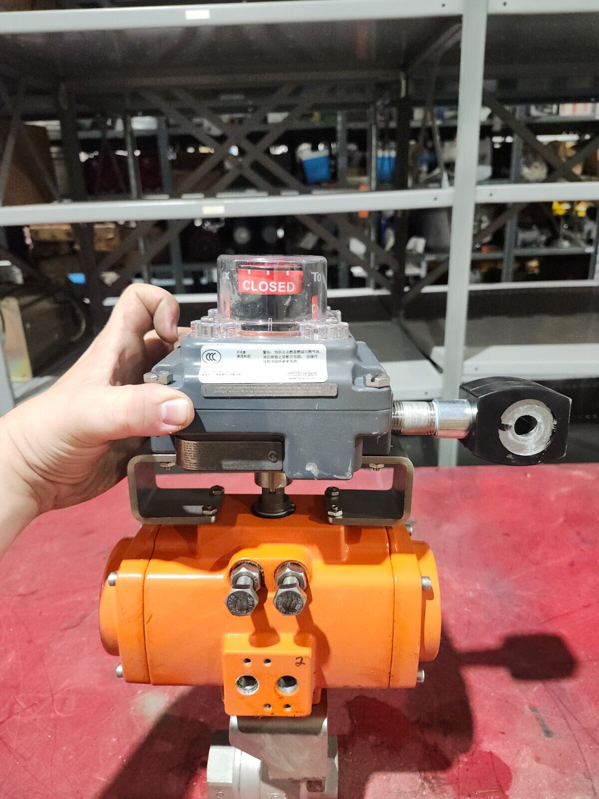 NEW BETTIS Actuator RPE0065U W/ TOPWORX TXP-(2)GNPM,1'' BALL VALVE ,238714-006-D